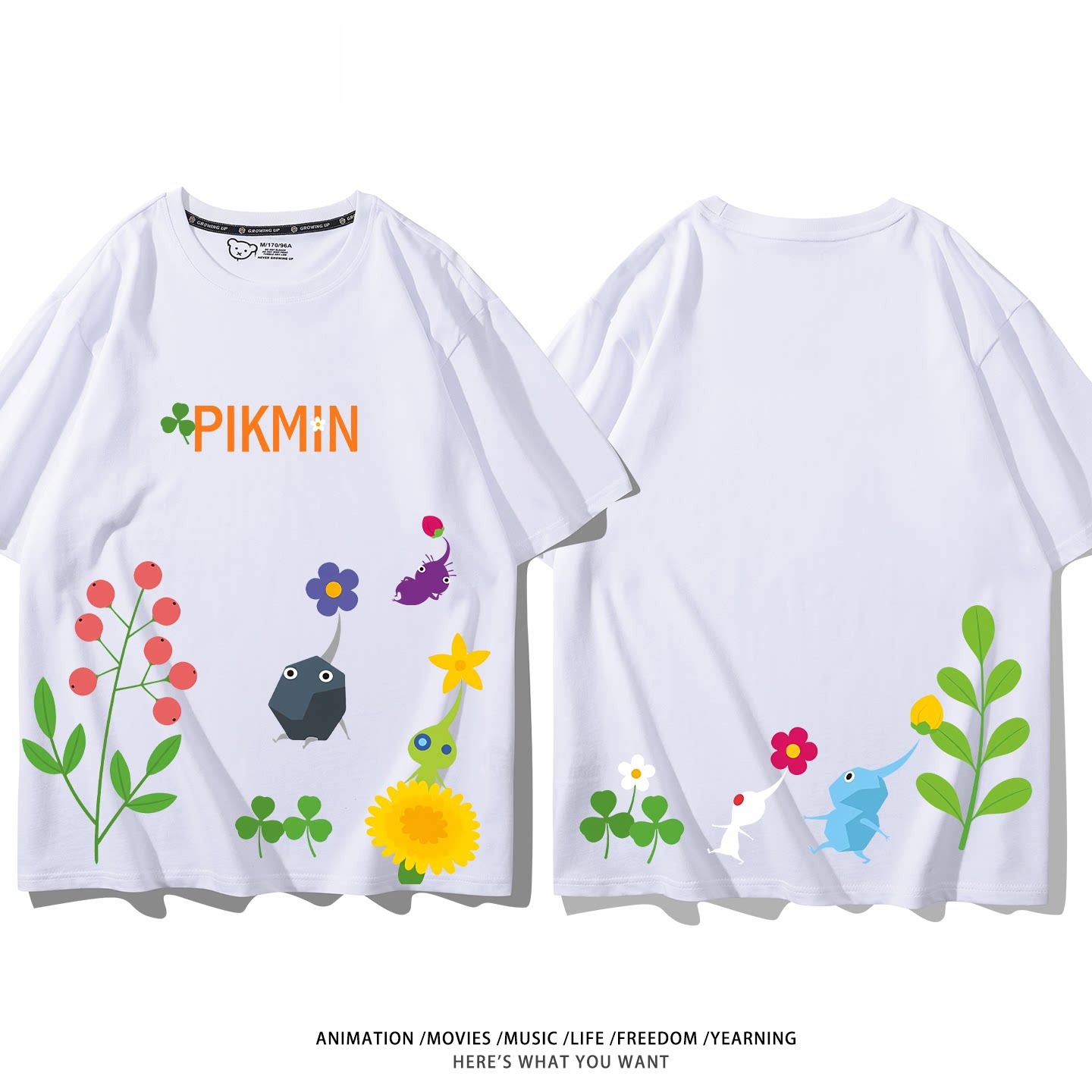 皮克敏PIKMIN4 印花短袖T恤