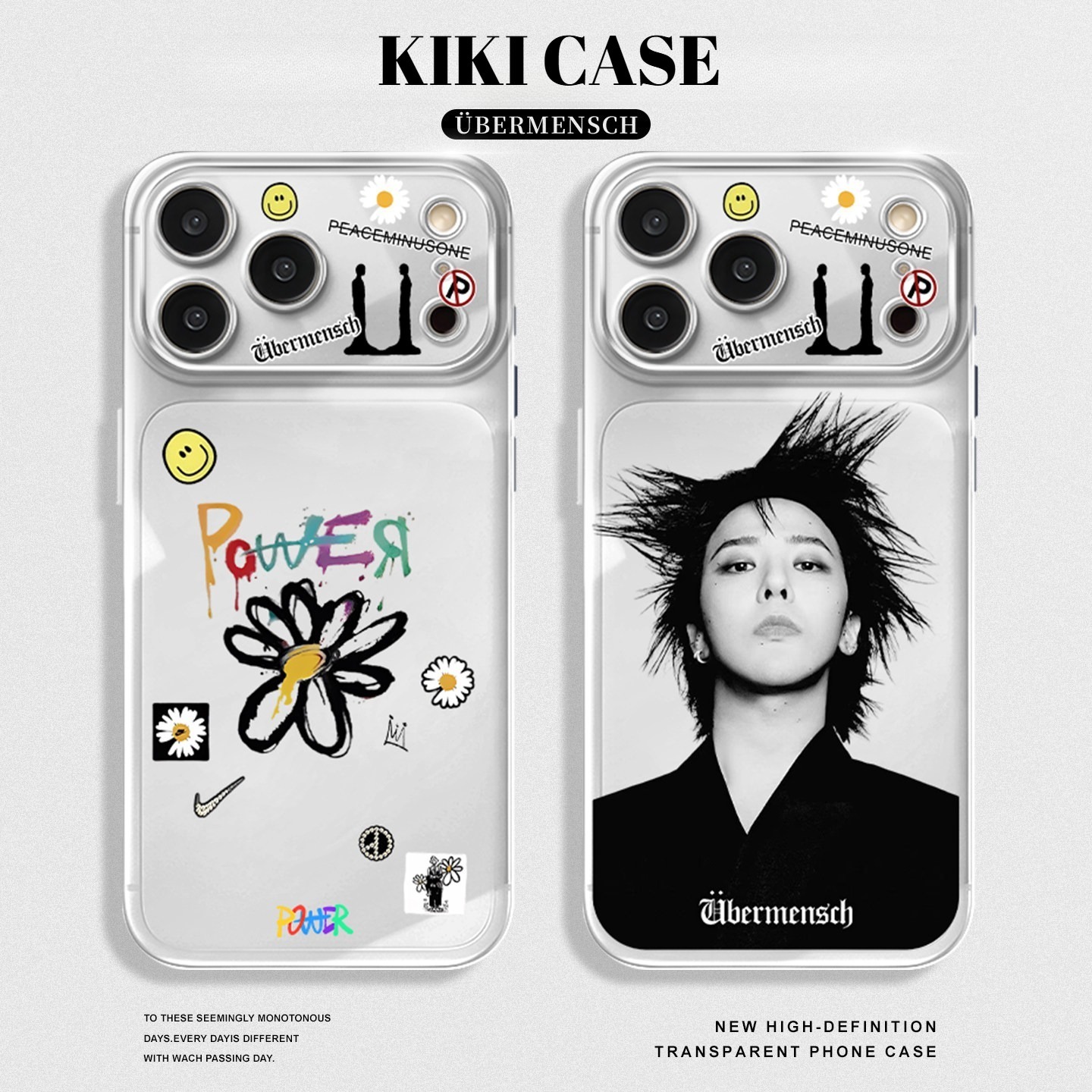 權志龍GD 太空透明防摔軟殼