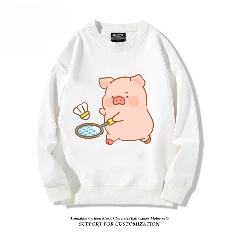 LuLu豬 聯名親子情侶裝 圓領長袖