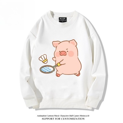 LuLu豬 聯名親子情侶裝 圓領長袖