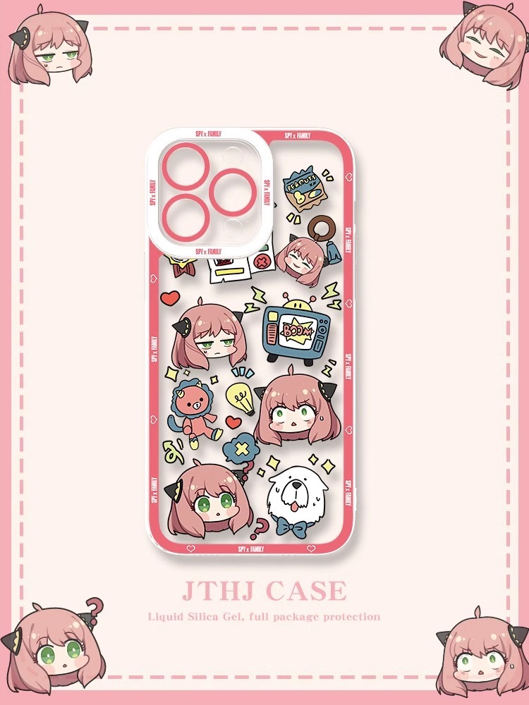 間諜家家酒天使眼透明防摔軟殼