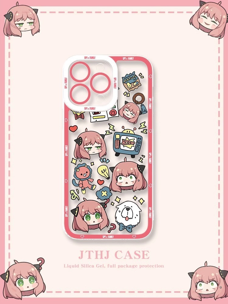 間諜家家酒天使眼透明防摔軟殼