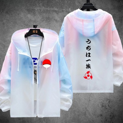 火影忍者 輕薄透氣漸變防曬衣外套