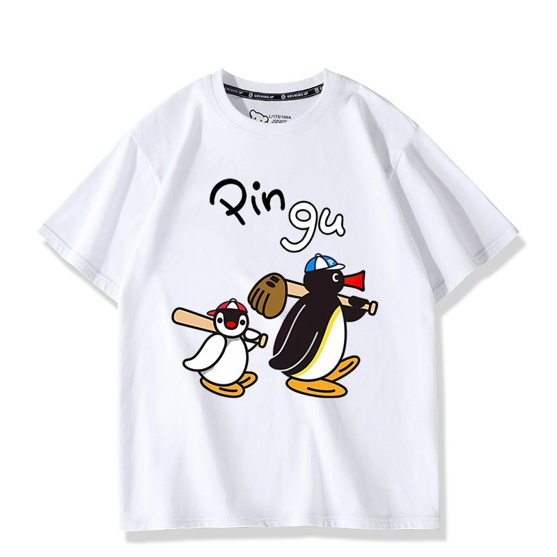 Pingu企鵝家族周邊 印花短袖T恤