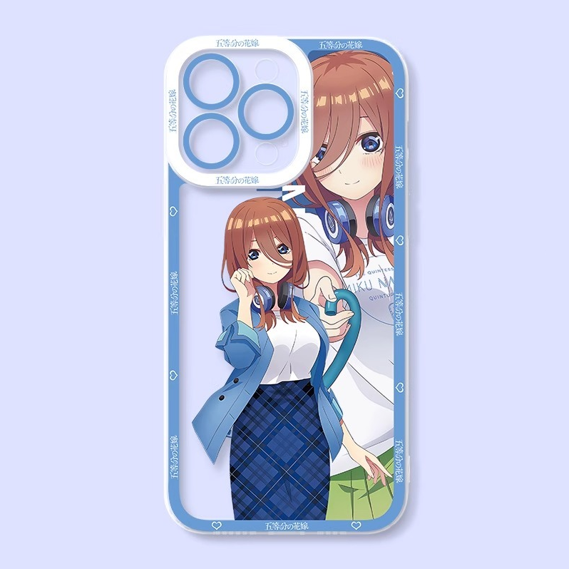 五等分的新娘天使眼透明防摔軟殼