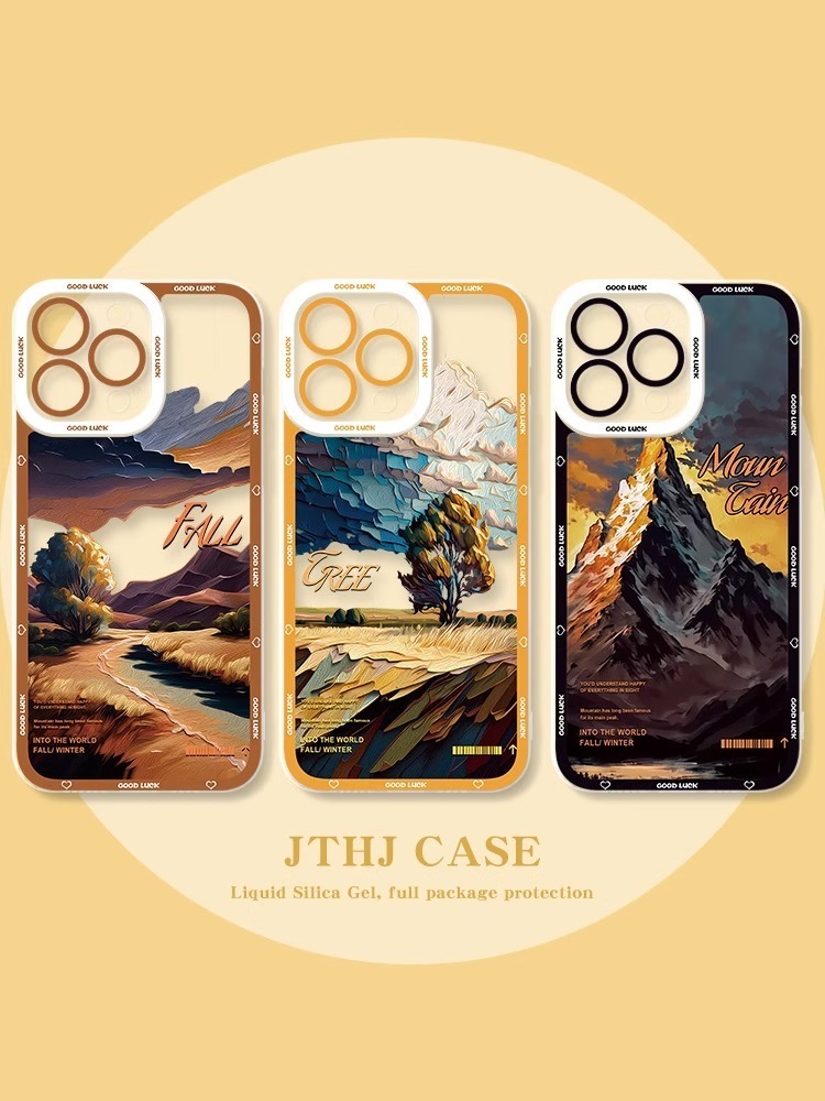 風景 天使眼透明防摔軟殼