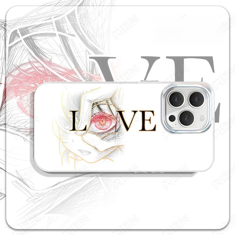 動漫LOVE系列 極光金漸變手機殼