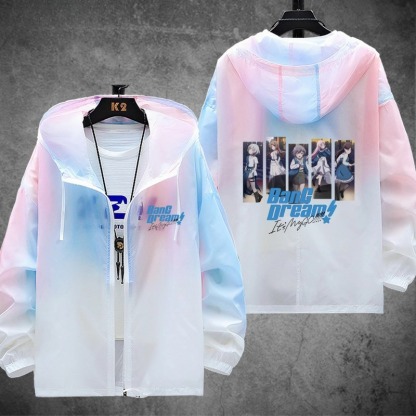 BanG Dream Its MyGO 輕薄透氣漸變防曬衣外套