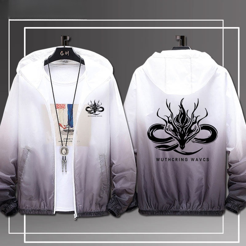 鳴潮 輕薄透氣漸變防曬衣外套