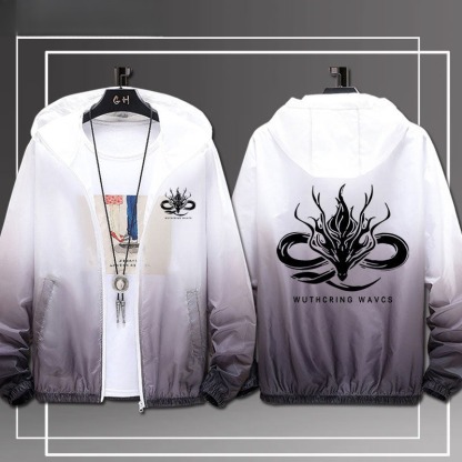 鳴潮 輕薄透氣漸變防曬衣外套