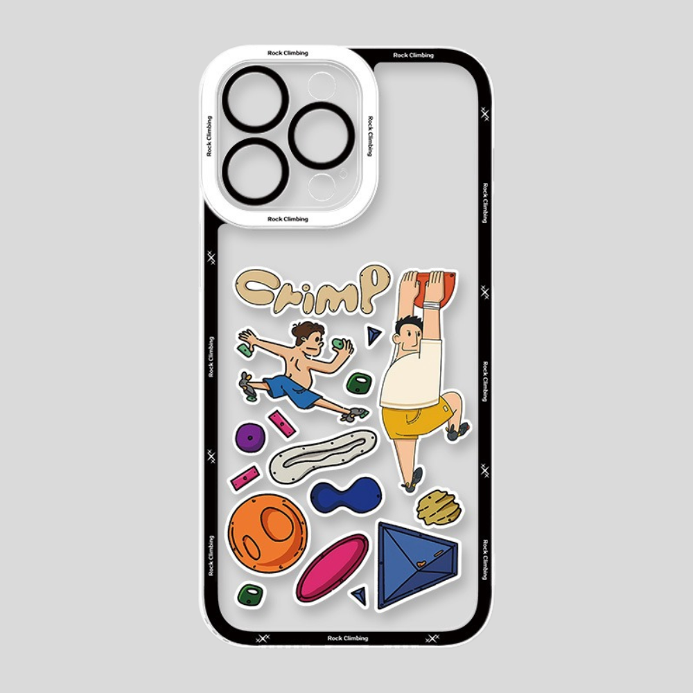 攀巖天使眼透明防摔軟殼