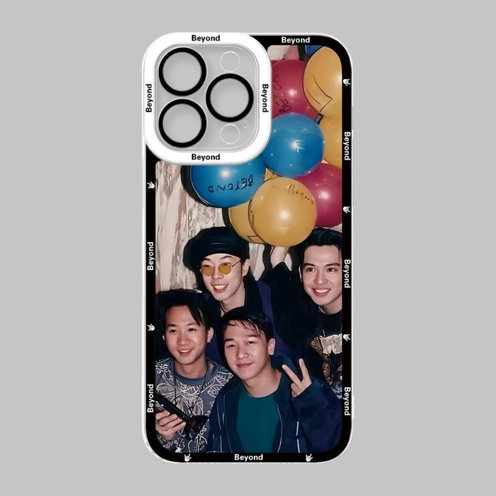 Beyond樂隊天使眼透明防摔軟殼