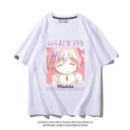 魔法少女小圓周邊 印花短袖T恤