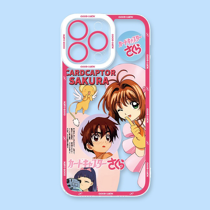 魔卡少女櫻天使眼透明防摔軟殼-ZUIHANG SHOP