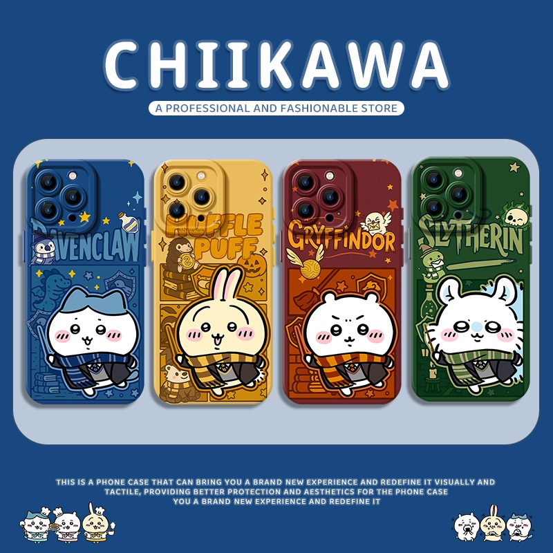 Chiikawa X 哈利波特 高清彩繪全包防摔矽膠殼