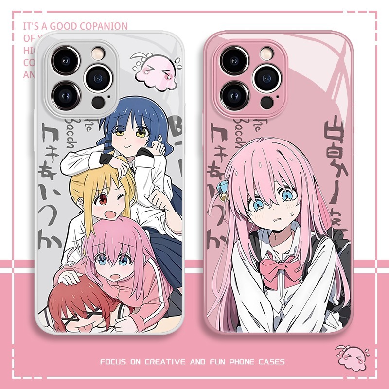 孤獨搖滾新款高清全包防摔玻璃殼