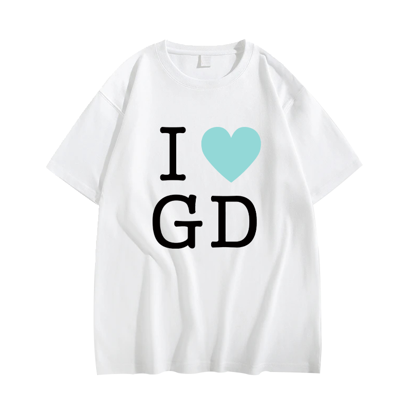 GD權志龍 2025新款親子情侶男女同款 T恤