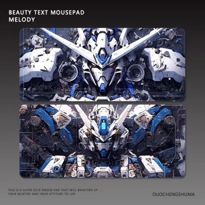 機動戰士鋼彈電競超大遊戲加厚防滑鼠標墊