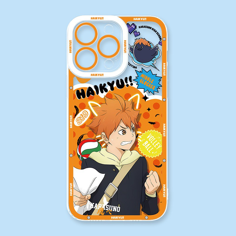 排球少年天使眼透明防摔軟殼