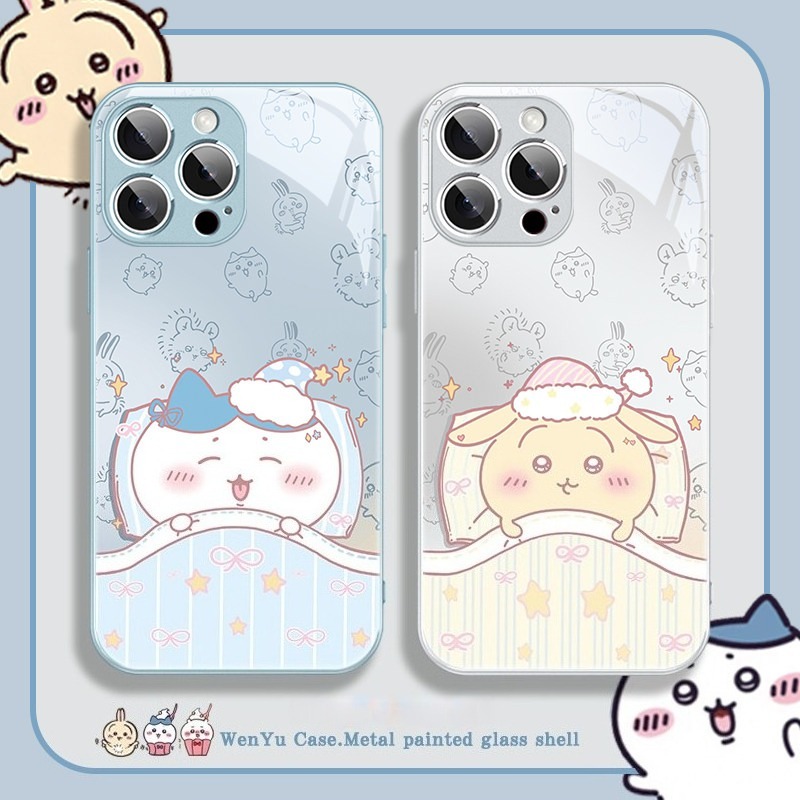 chiikawa新款高清全包防摔玻璃殼