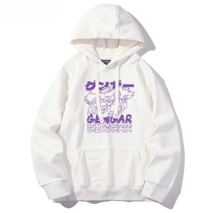 寶可夢新款 親子情侶男女連帽衛衣