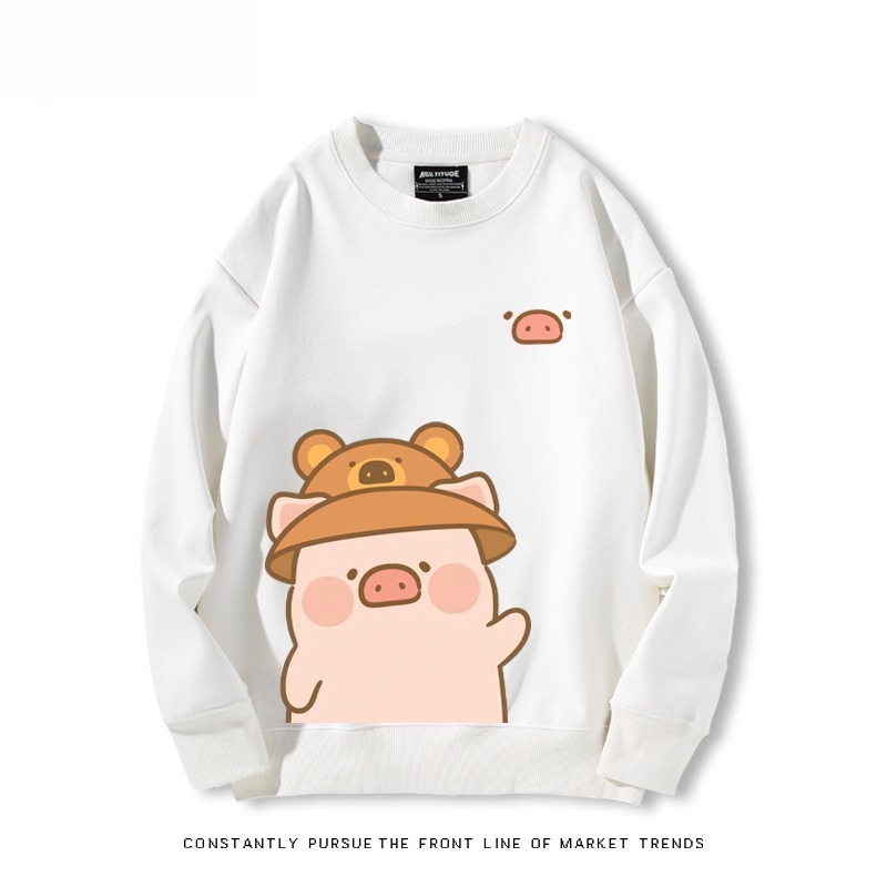 LuLu豬 聯名親子情侶裝 圓領長袖