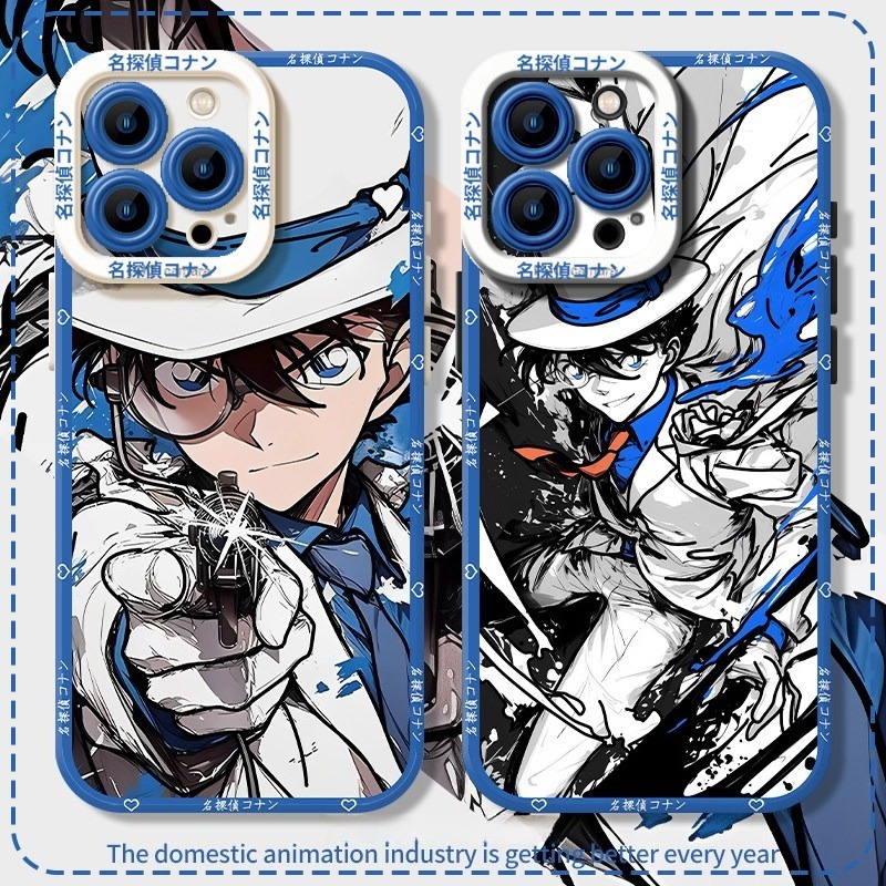 名偵探柯南 液態矽膠全包防摔軟殼