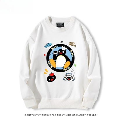 pingu 聯名親子情侶裝 圓領長袖