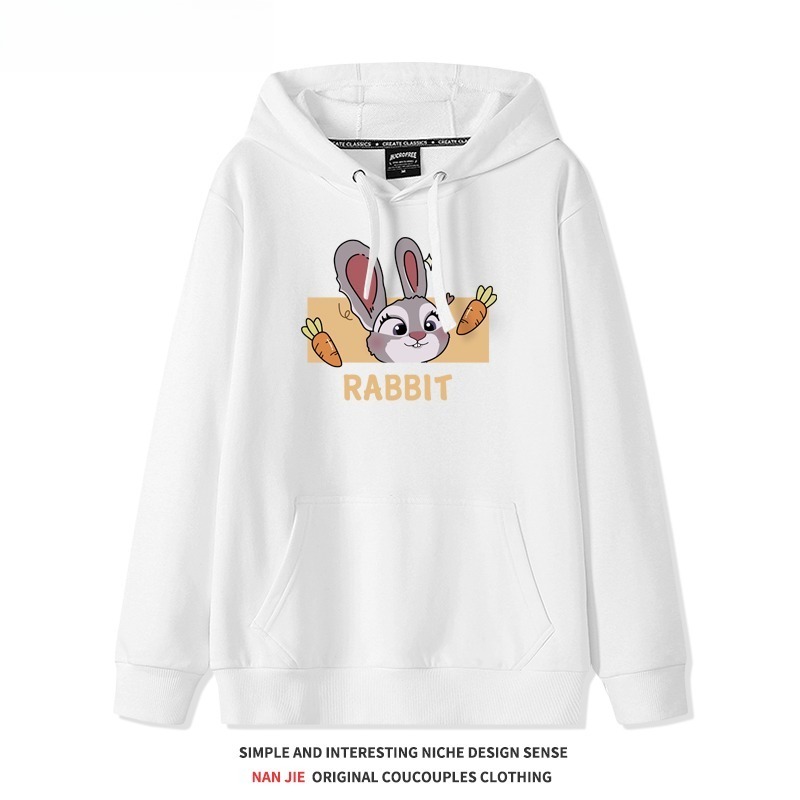 動物方城市新款 親子情侶男女連帽衛衣