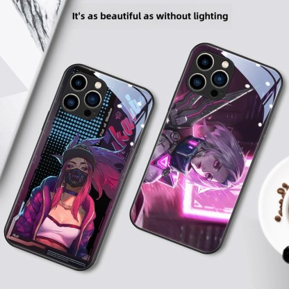 [英文]英雄聯盟來電閃智能發光手機殼