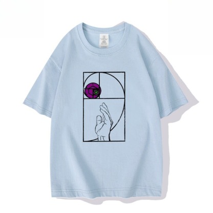 飆馬野郎JOJO的奇妙冒險 2026親子情侶男女同款 印花短袖T恤