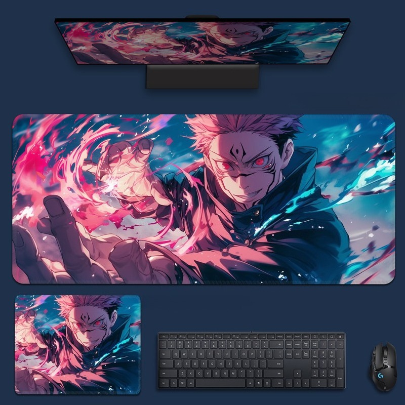  咒術迴戰 主題桌墊 布質滑鼠墊