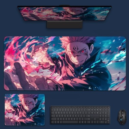  咒術迴戰 主題桌墊 布質滑鼠墊