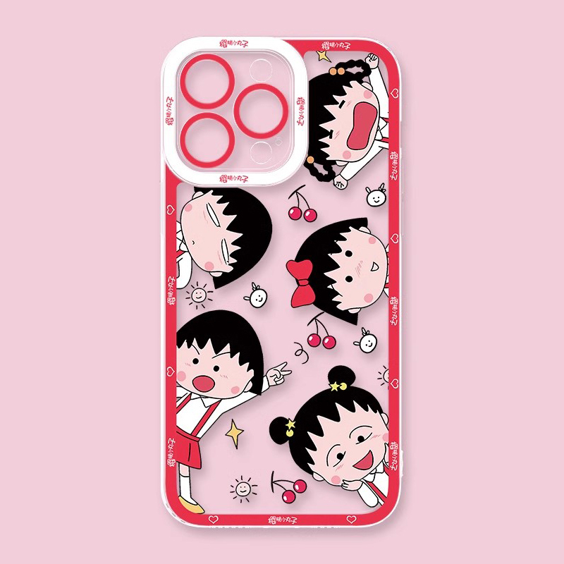 櫻桃小丸子天使眼透明防摔軟殼-ZUIHANG SHOP