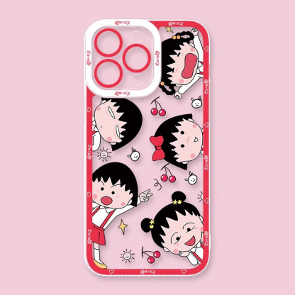 櫻桃小丸子天使眼透明防摔軟殼-ZUIHANG SHOP