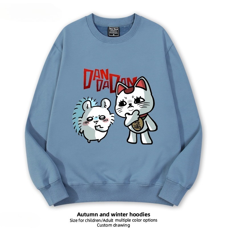 高速婆婆X小桃 聯名親子情侶裝 圓領長袖