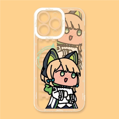 蔚藍檔案天使眼透明防摔軟殼