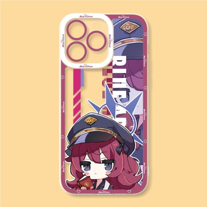 蔚藍檔案天使眼透明防摔軟殼