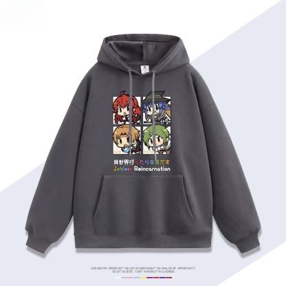 無職轉生新款 親子情侶男女連帽衛衣