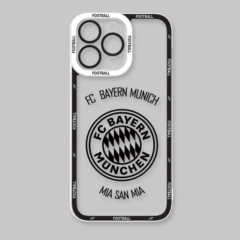 足球俱樂部天使眼透明防摔軟殼