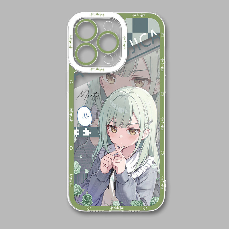 Ave Mujica若葉睦 天使眼透明手機殼