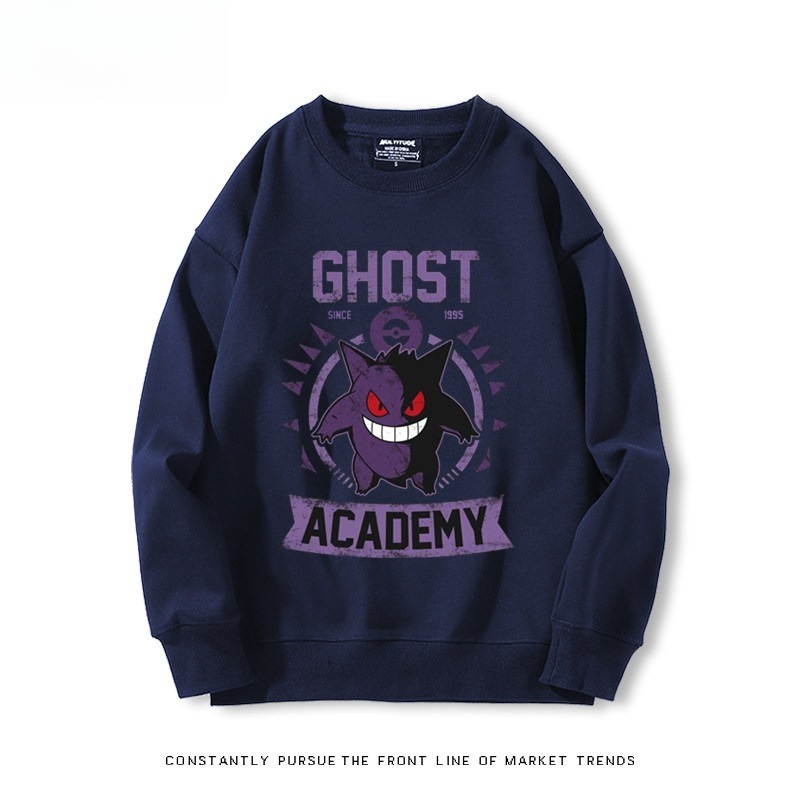 寶可夢耿鬼 聯名親子情侶裝 圓領長袖