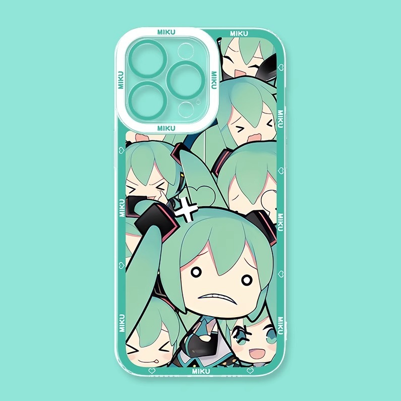 初音未來天使眼透明防摔軟殼