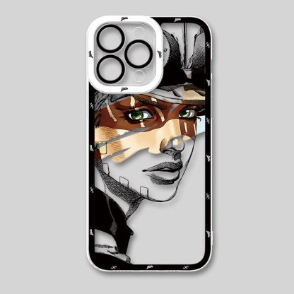 JOJO 的奇妙冒險 飆馬野郎 傑洛齊貝林天使眼透明手機殼