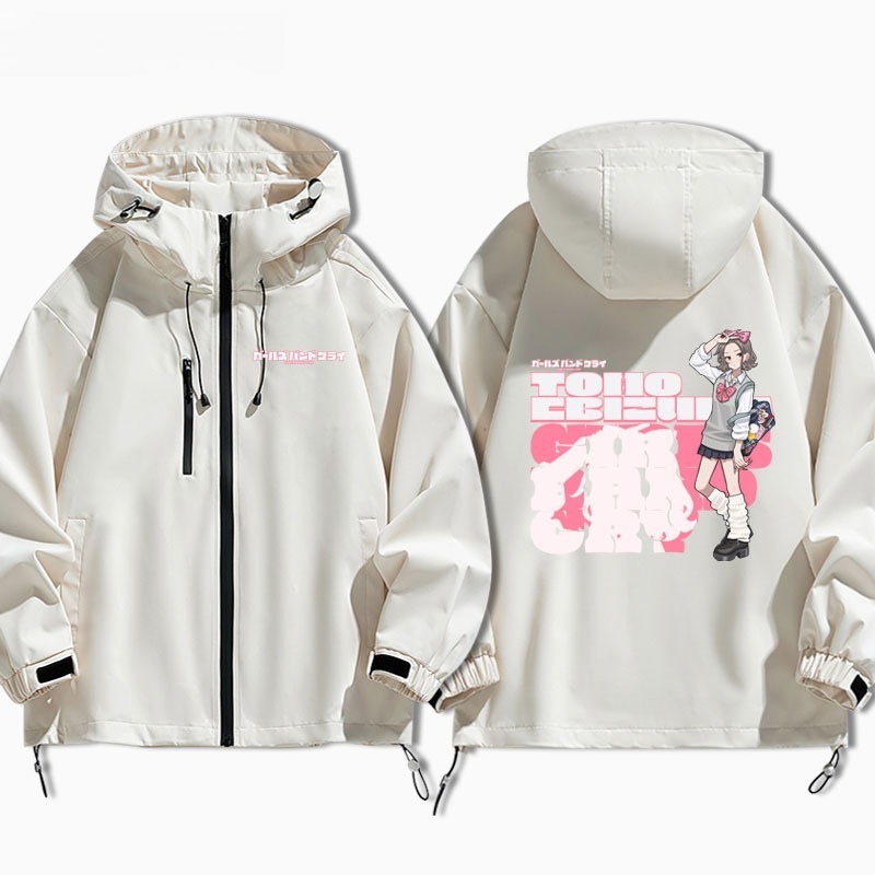 少女樂團吶喊吧周邊 男女同款秋冬衝鋒衣