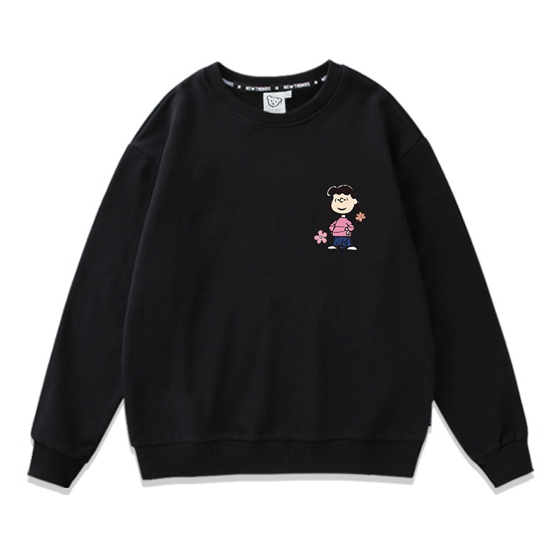 史努比新款 親子情侶男女圓領衛衣