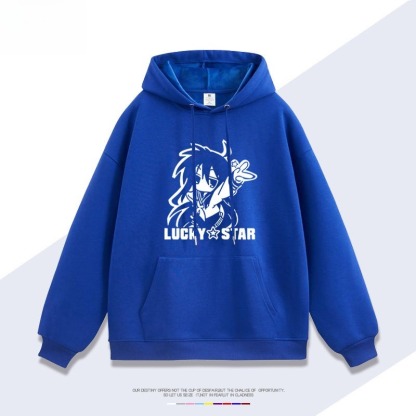 幸運星lucky star 聯名衛衣新款 親子情侶裝連帽衛衣