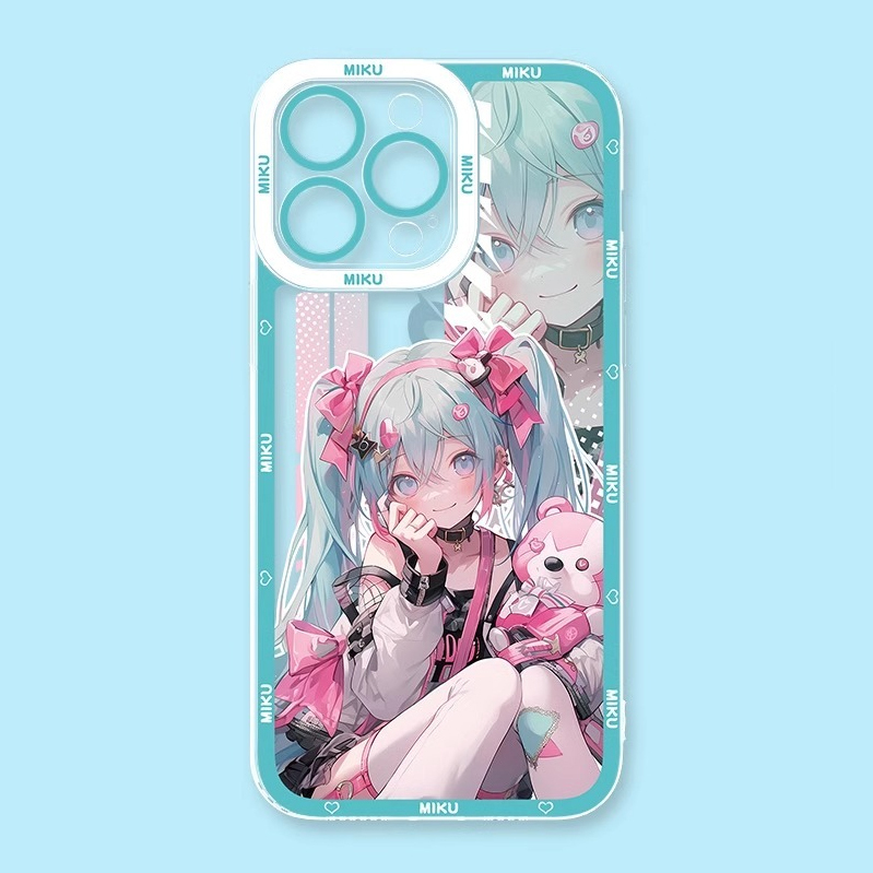 初音未來天使眼透明防摔軟殼