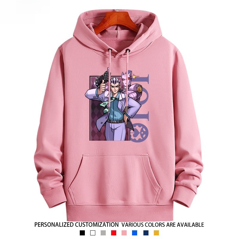 JOJO的奇妙冒險衛衣新款 親子情侶裝連帽衛衣