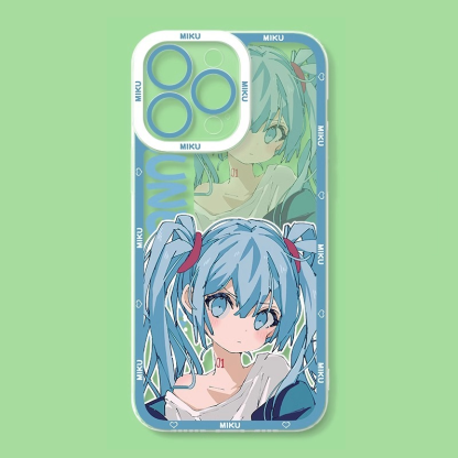 初音未來天使眼透明防摔軟殼